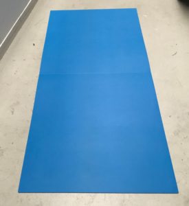 floor protection, polynite, protection plate